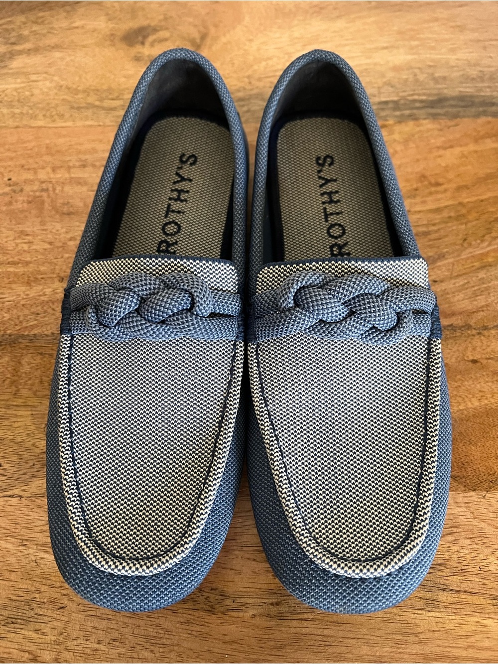 Rothy's Chambray The Braid Driver - Size 11